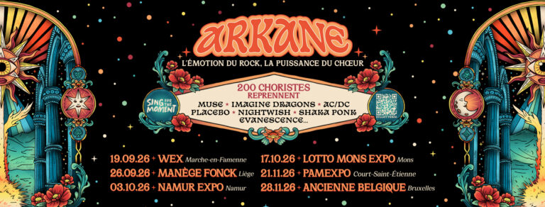 Marche en Famenne > Concert > Arkane – 180 choristes – l’émotion du rock, la puissance du choeur