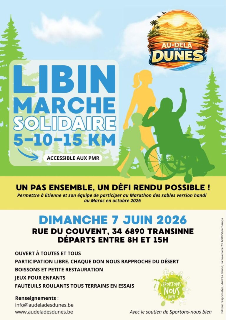 Libin > Balade > Marche solidaire 2026