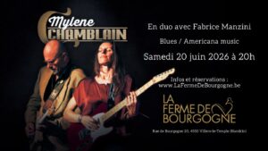 Mylène Chamblain en duo à La Ferme de Bourgogne 2026