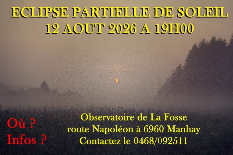 Manhay > Nature > Observation éclipse solaire