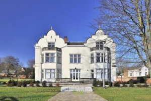 Château de l’Ermitage et serres restaurées du parc Nelson Mandela à Wavre