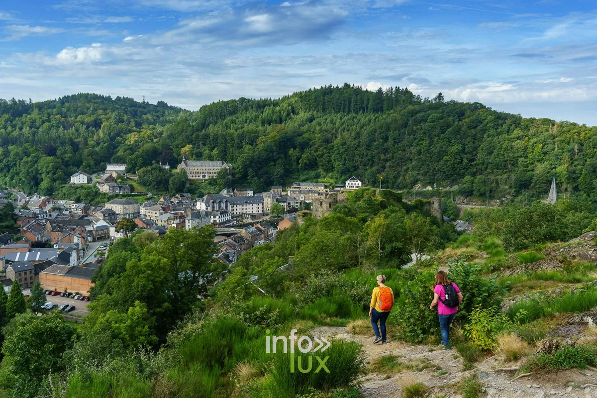 La vallée de l'Ourthe autour de La Roche-en-Ardenne