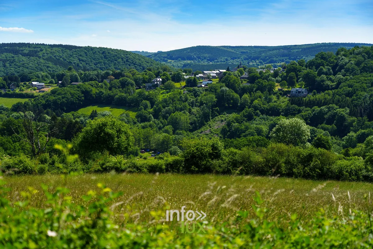Le bocage verdoyant autour de Fanzel