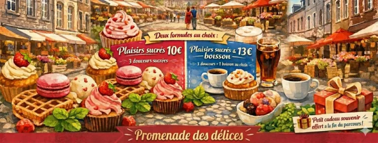 Binche > Balade gourmande > Promenade des délices 2026