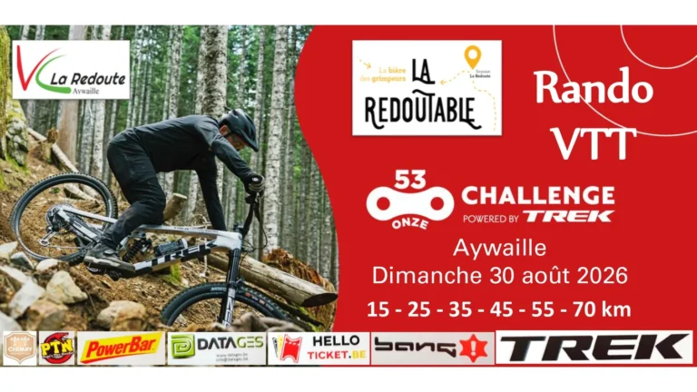 Aywaille > Sport > Randonnée VTT – La Redoutable