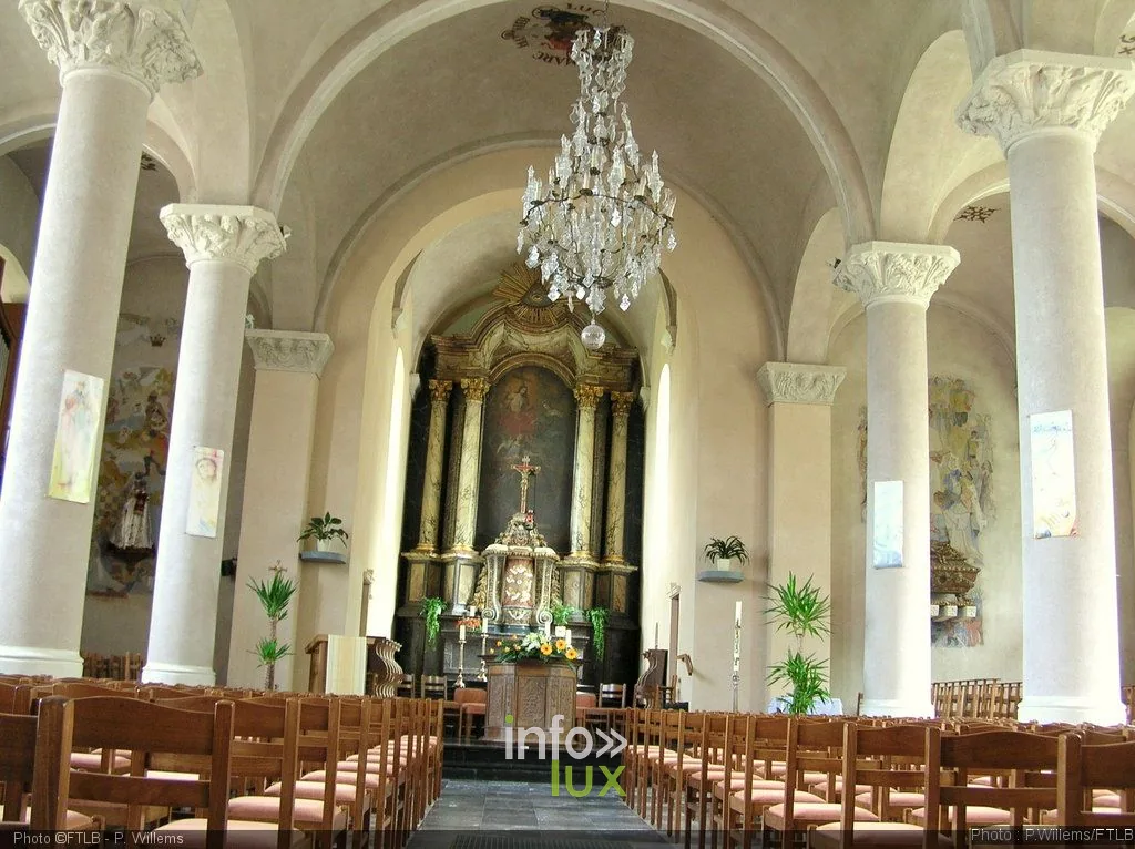 La collégiale Saint-Monon de Nassogne, Nassogne
