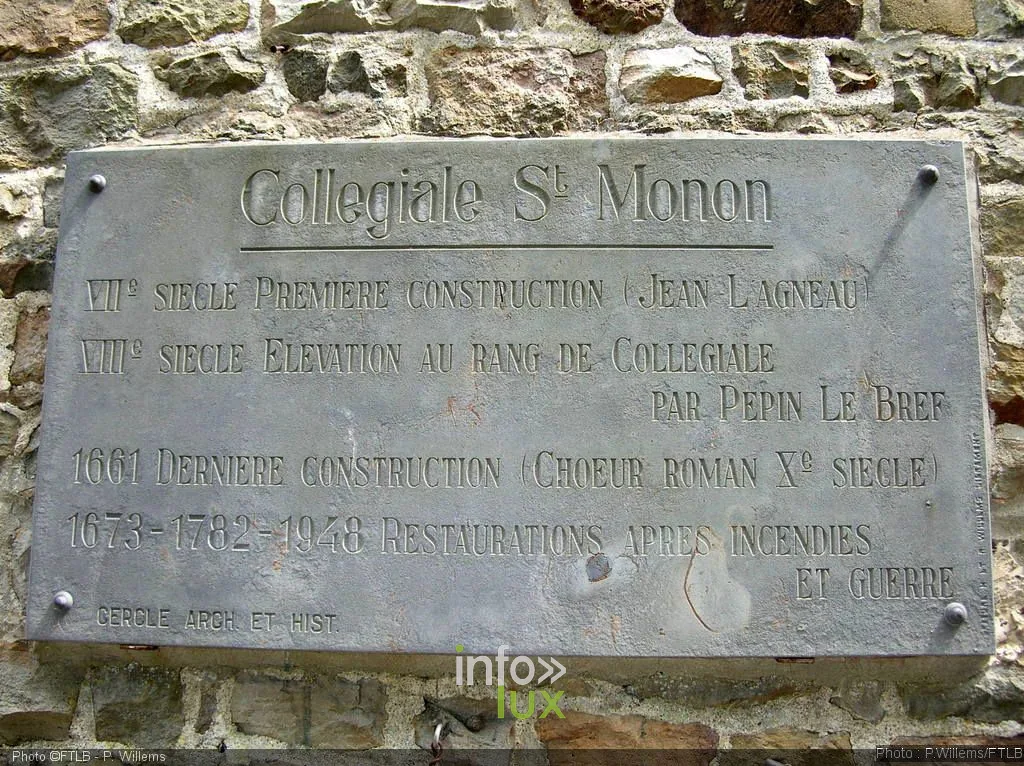 La collégiale Saint-Monon de Nassogne (Nassogne)