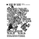 Visuel de l'exposition collective Side by Side au Museum du Botanique