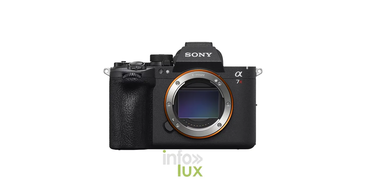 Sony Alpha 7R VI boitier nu vue produit, hybride plein format monture E, en stock chez Photo Good Deal Luxembourg