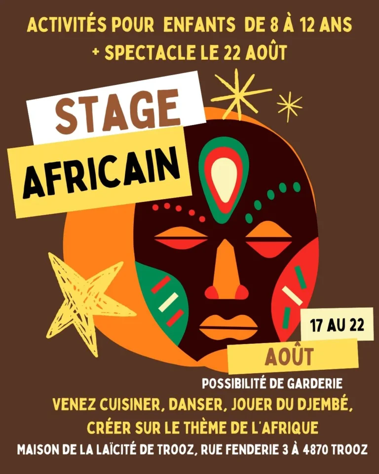 Trooz > Atelier > Stage Africain
