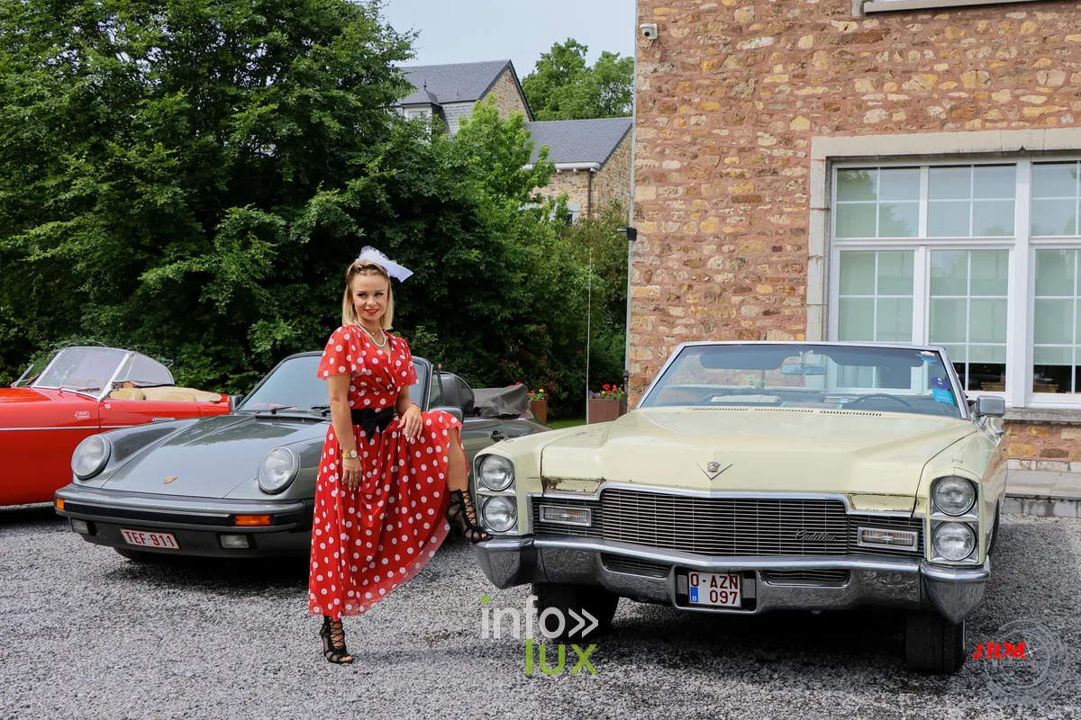 Salon Vintage et Rallye Oldtimer au château de Tancrémont (Pepinster), photo Jérémy Leboutte