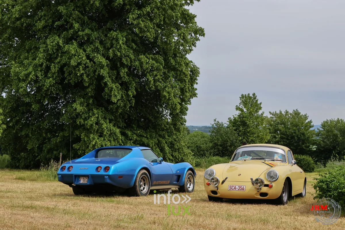 Salon Vintage et Rallye Oldtimer au château de Tancrémont (Pepinster), photo Jérémy Leboutte