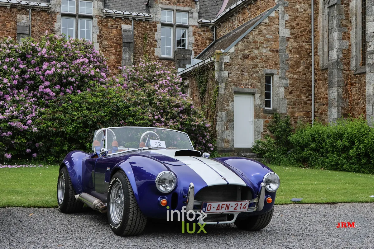 Salon Vintage et Rallye Oldtimer au château de Tancrémont (Pepinster), photo Jérémy Leboutte