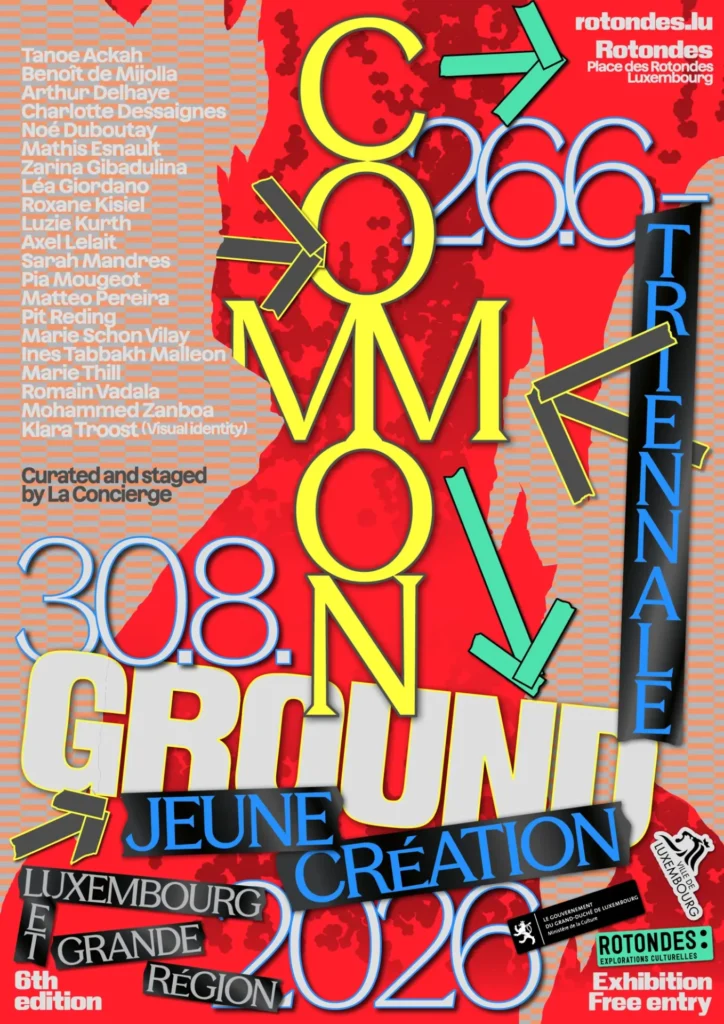 « Common Ground » : la 6ᵉ Triennale Jeune Création s’empare des Rotondes tout l’été à Luxembourg