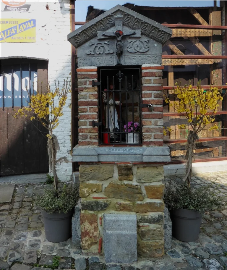 L'église romane Saint-Géry d'Aubechies — Aubechies, un des Plus Beaux Villages de Wallonie (Belœil, province de Hainaut)