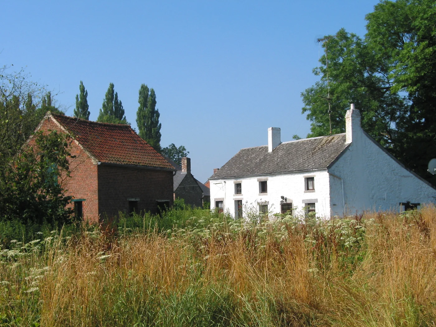 Maison/bâti ancien à Ragnies — Ragnies, un des Plus Beaux Villages de Wallonie (Thuin, province de Hainaut)