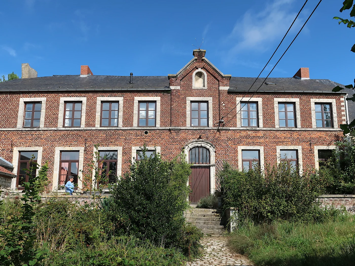 Presbytère de Saint-Remy-Geest (1754) — Saint-Remy-Geest, un des Plus Beaux Villages de Wallonie (Jodoigne, province de Brabant wallon)