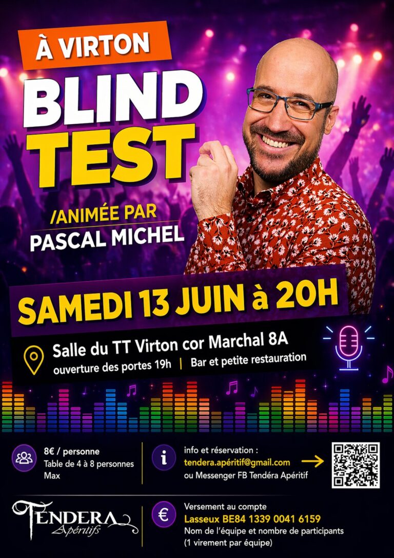 Virton > Blind test animé par Pascal Michel > Blind test Virton
