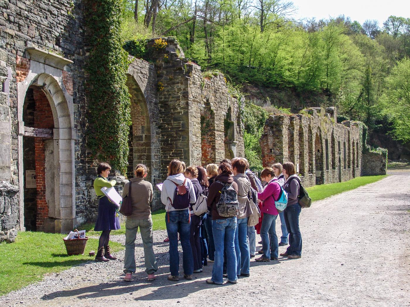 Affiche officielle Visite guidée de l'Abbaye de Villers 2026
