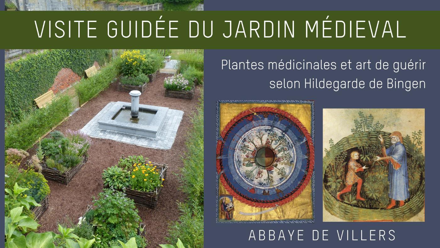Villers-la-Ville > Patrimoine > Visite guidée – Le jardin médiéval de l’Abbaye de Villers 2026