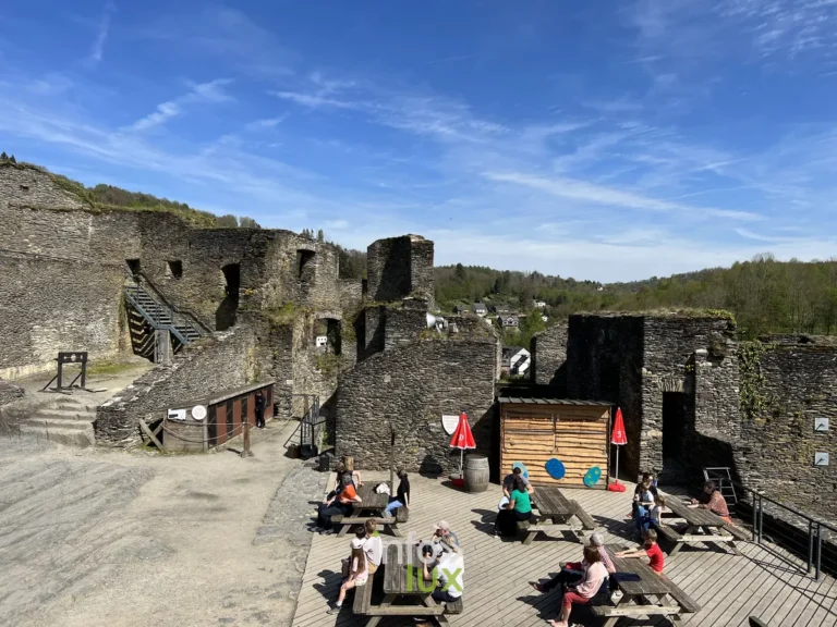 Le Château féodal (La Roche-en-Ardenne) : visiter ce château