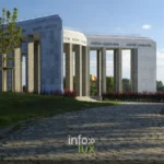 Le mémorial américain du Mardasson à Bastogne, province de Luxembourg
