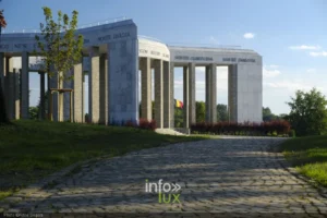 Le mémorial américain du Mardasson à Bastogne, province de Luxembourg