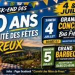 Week-end des 60 ans du Comité des Fêtes de Freux à Libramont-Chevigny