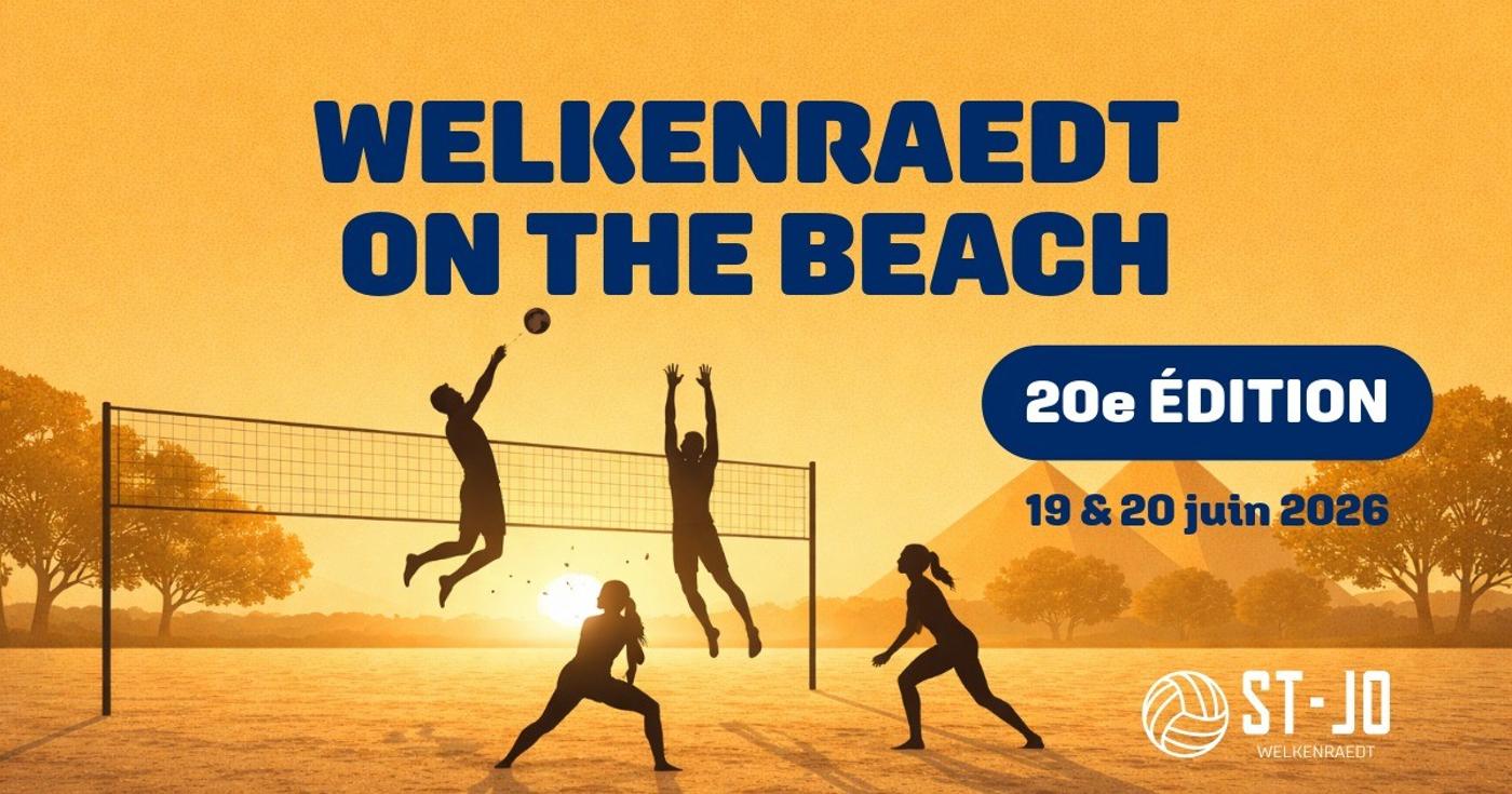 Affiche officielle Welkenraedt on the Beach 2026
