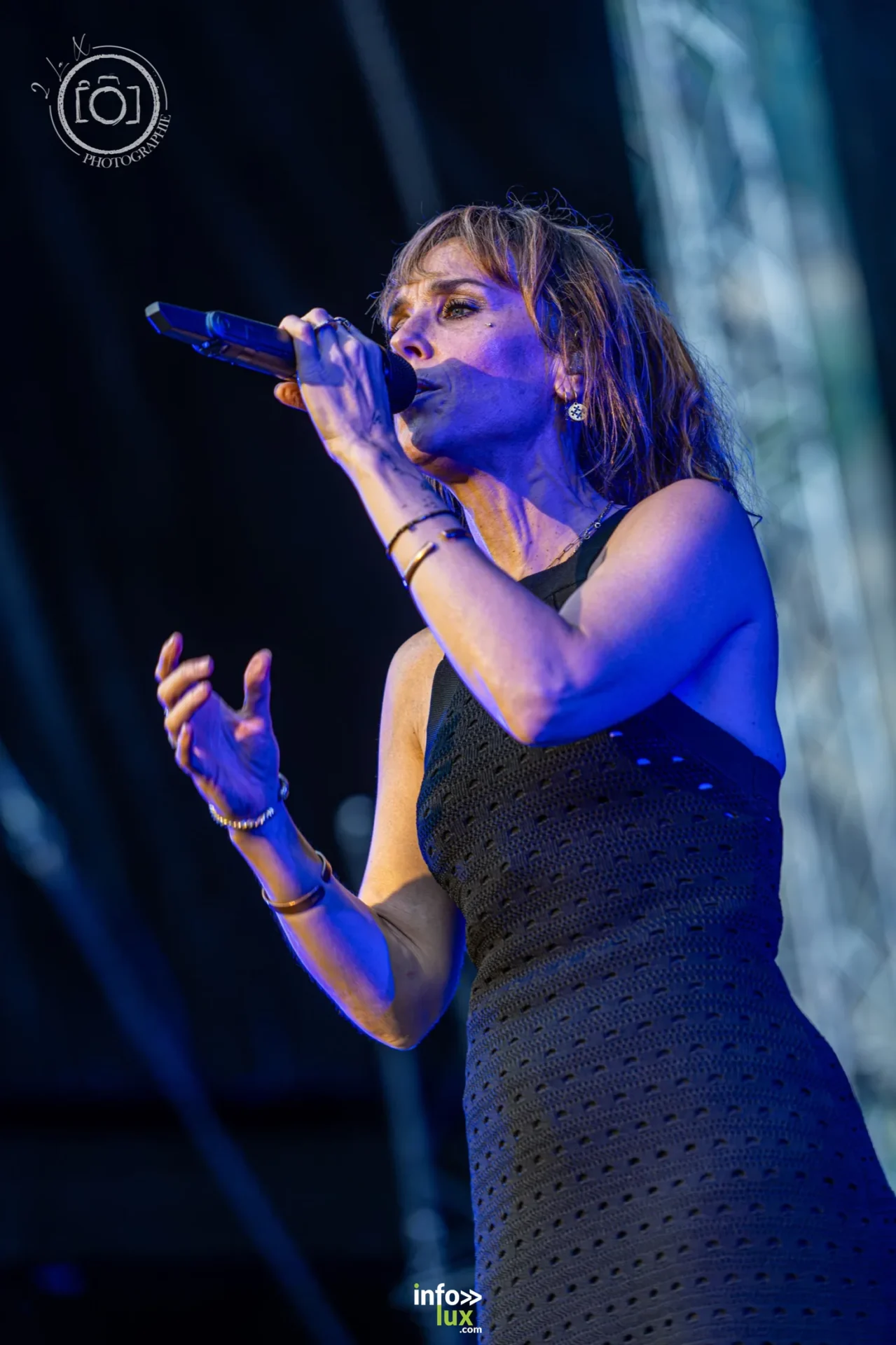 Zaz live report public 5000 spectateurs - photo 2 la x photographie