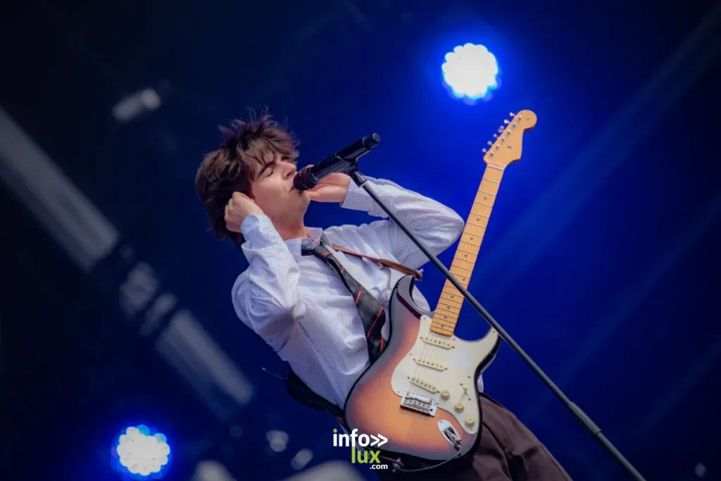 Sam Sauvage en concert aux Nuits Secrètes 2026 à Aulnoye-Aymeries.