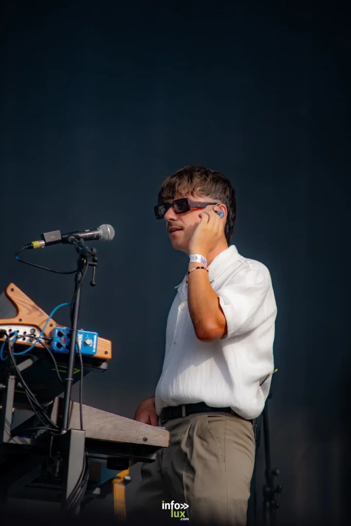 Sam Sauvage en concert aux Nuits Secrètes 2026 à Aulnoye-Aymeries.