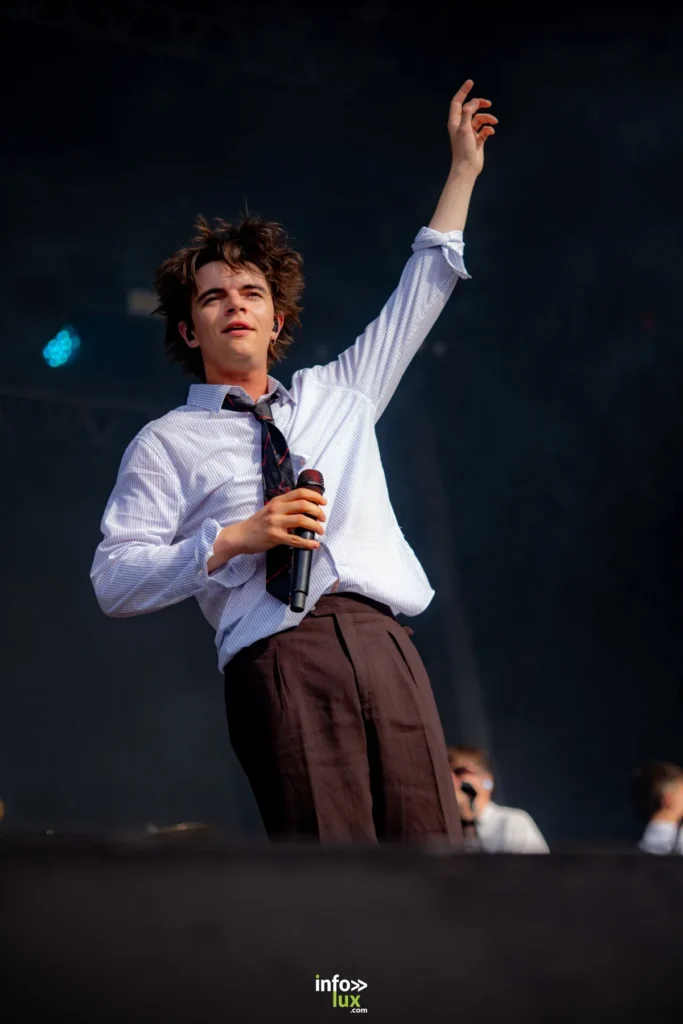 Sam Sauvage en concert aux Nuits Secrètes 2026 à Aulnoye-Aymeries.