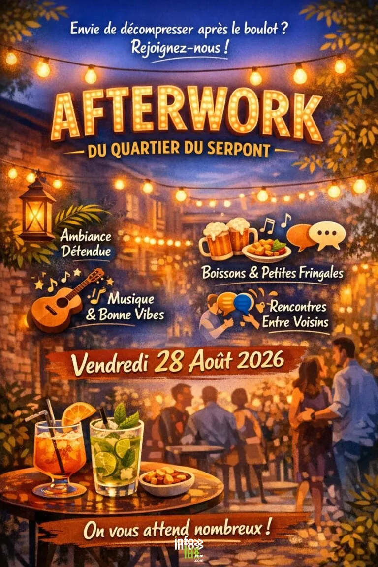 Afterwork du Quartier du Serpont 2026