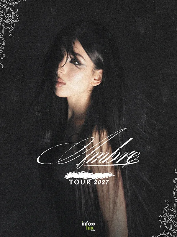 Ambre en concert au Cirque Royal de Bruxelles le 21 fevrier 2027 - Tour 2027