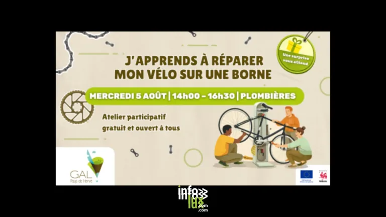 Plombières > Balade > Atelier de réparation vélo 2026