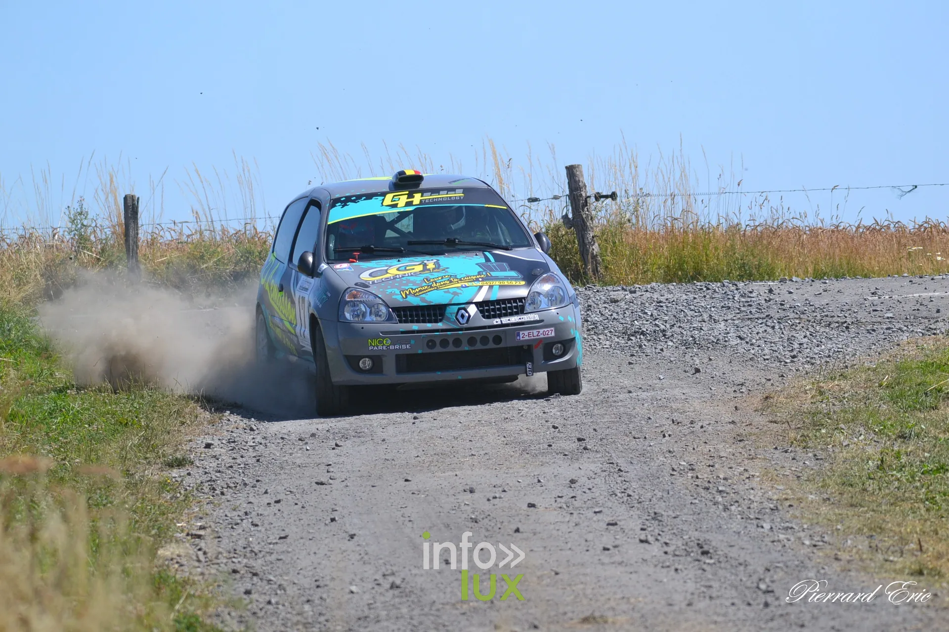 B-Short Bercheux 2026 - 2 ieme en DIV 1.2.3. T. Janty - J. Fraselle. Renault Clio