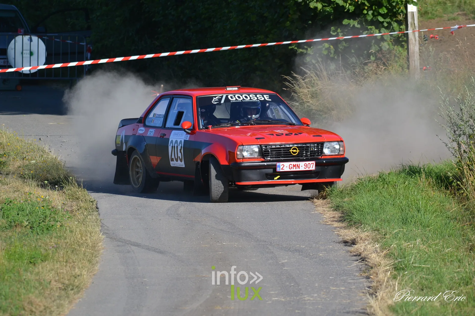 B-Short Bercheux 2026 - 2ieme historique SR. M. Boeur - C. Breulheid. Opel Ascona B