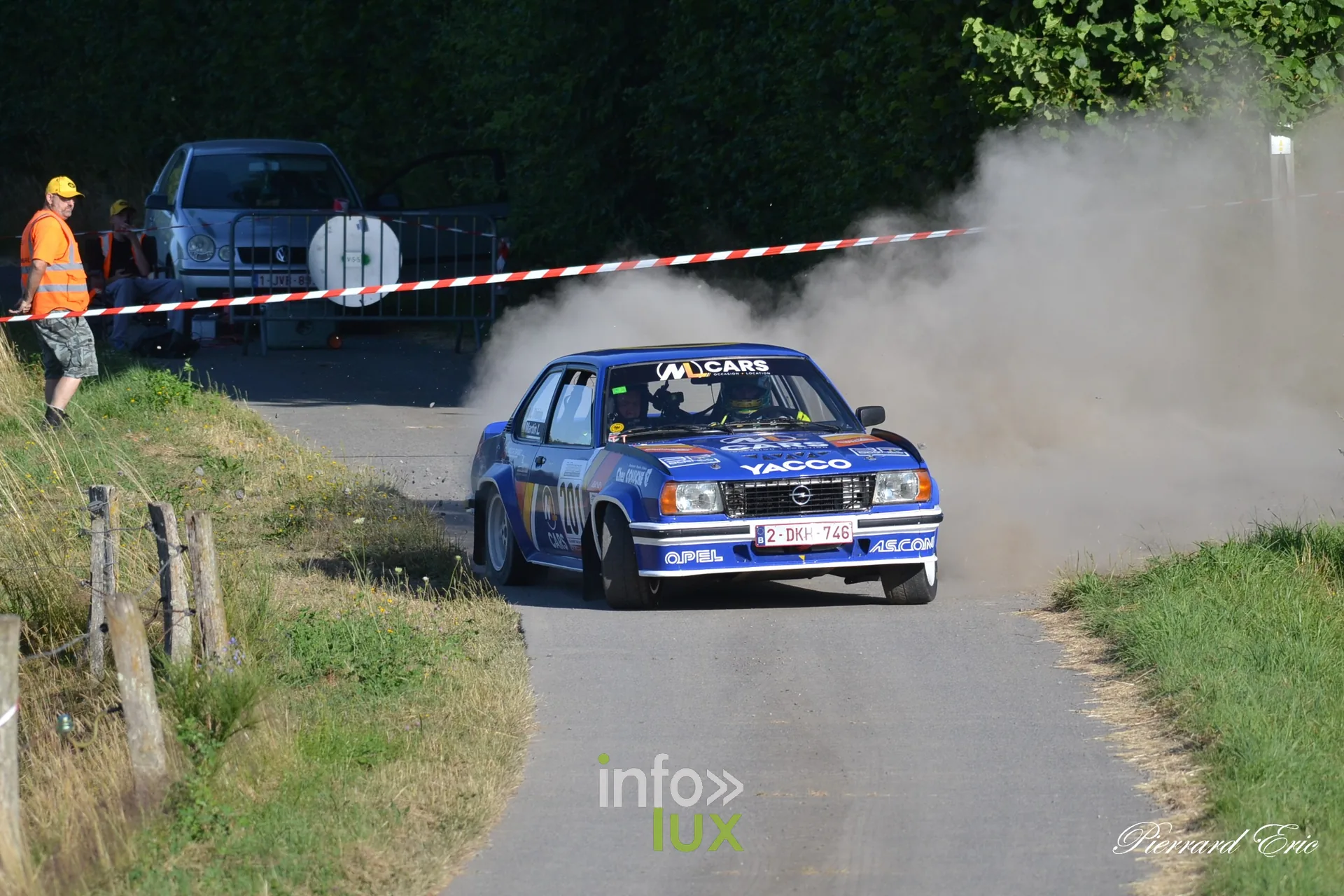 B-Short Bercheux 2026 - Romuald Thirion et L. Martin (Opel Ascona 400), vainqueurs en Historique SR