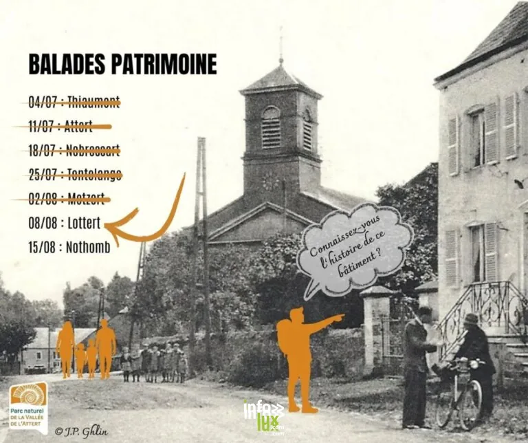 Balade du patrimoine — Lottert 2026