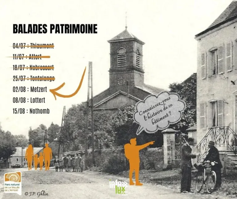Balade du patrimoine — Metzert 2026