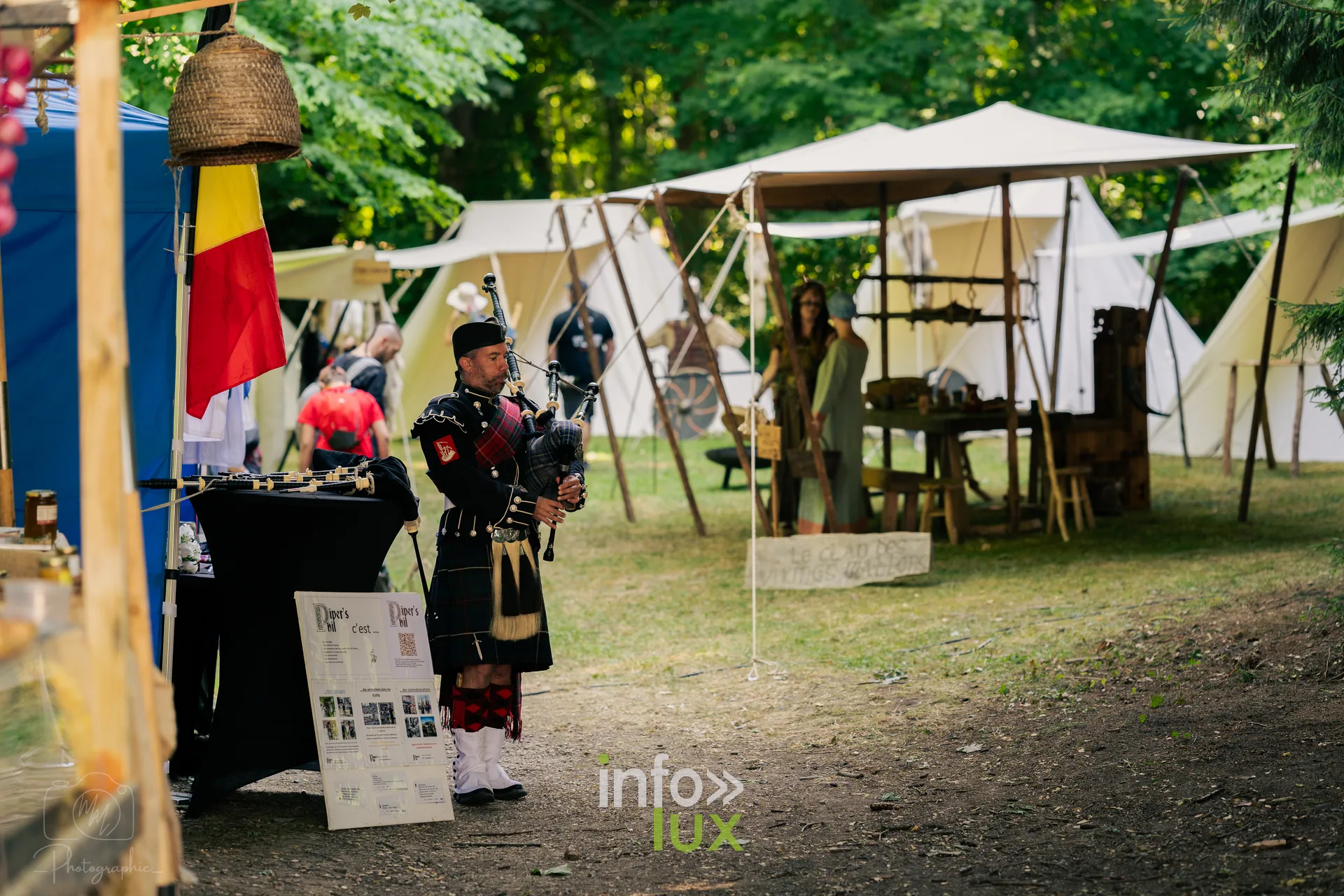 Festival Banoria 2026 viking et medieval a Saint-Hubert, photo Mike Marino