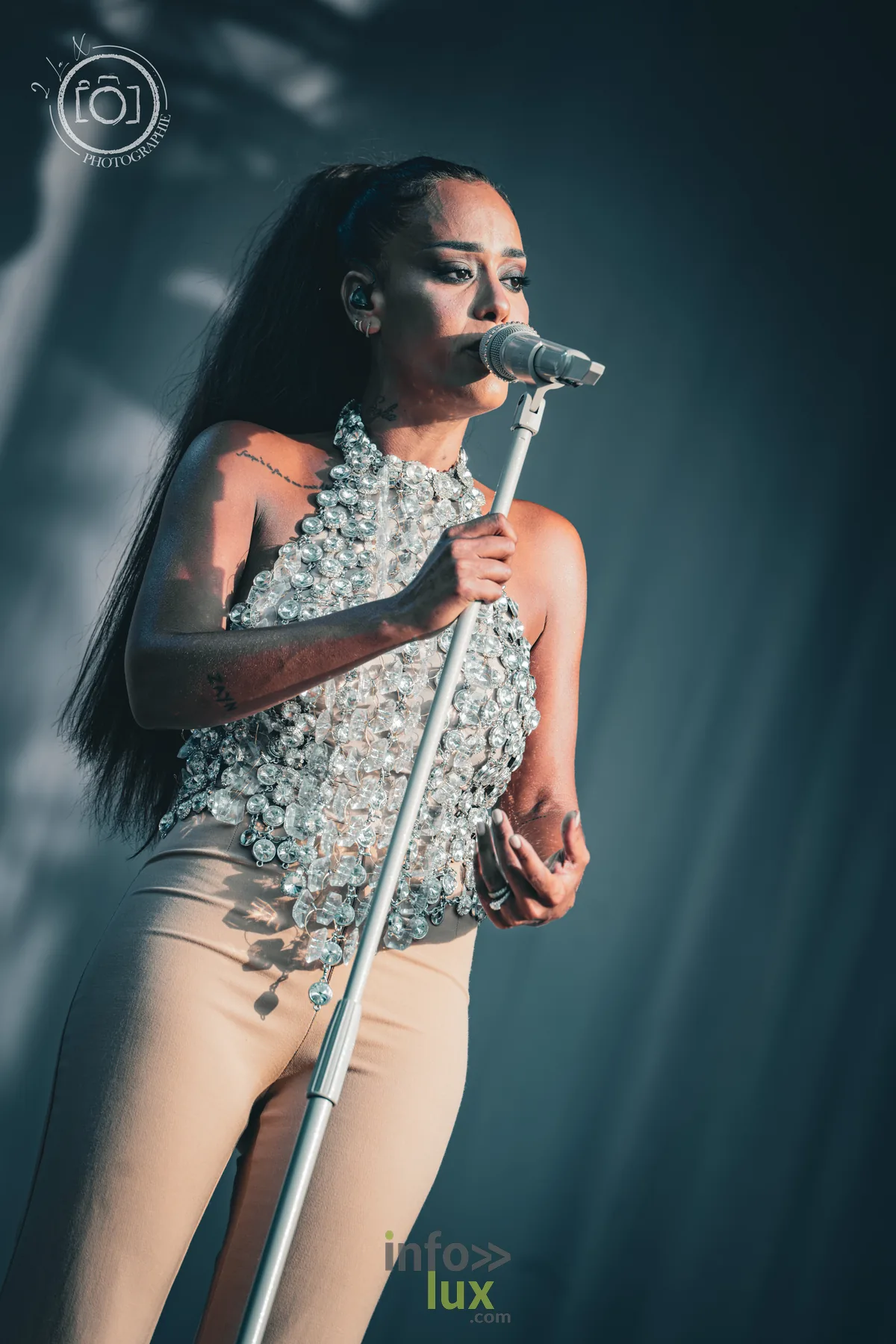 Amel Bent en concert au Baudet'stival 2026 de Bertrix