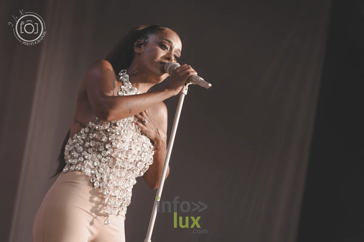 Amel Bent en concert au Baudet'stival 2026 de Bertrix