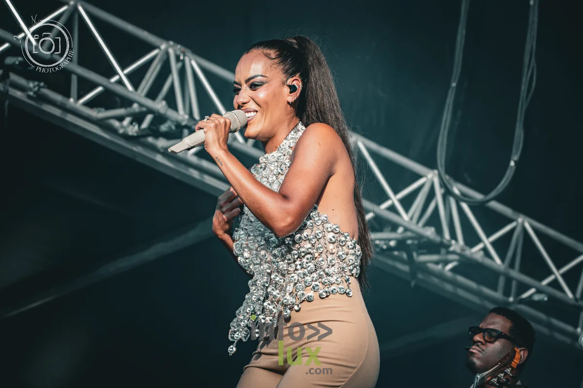 Amel Bent en concert au Baudet'stival 2026 de Bertrix
