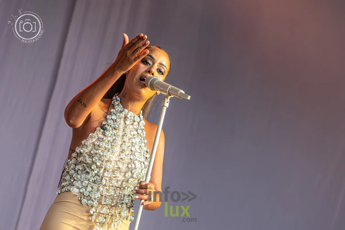 Amel Bent en concert au Baudet'stival 2026 de Bertrix