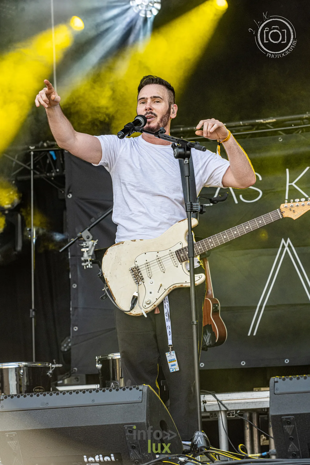 Atlas Karma sur la Lavish Stage (tremplin) au Baudet'stival 2026 de Bertrix