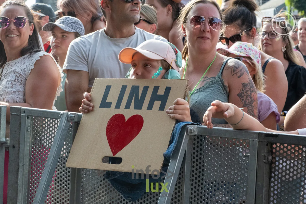 Linh en concert au Baudet'stival 2026 de Bertrix