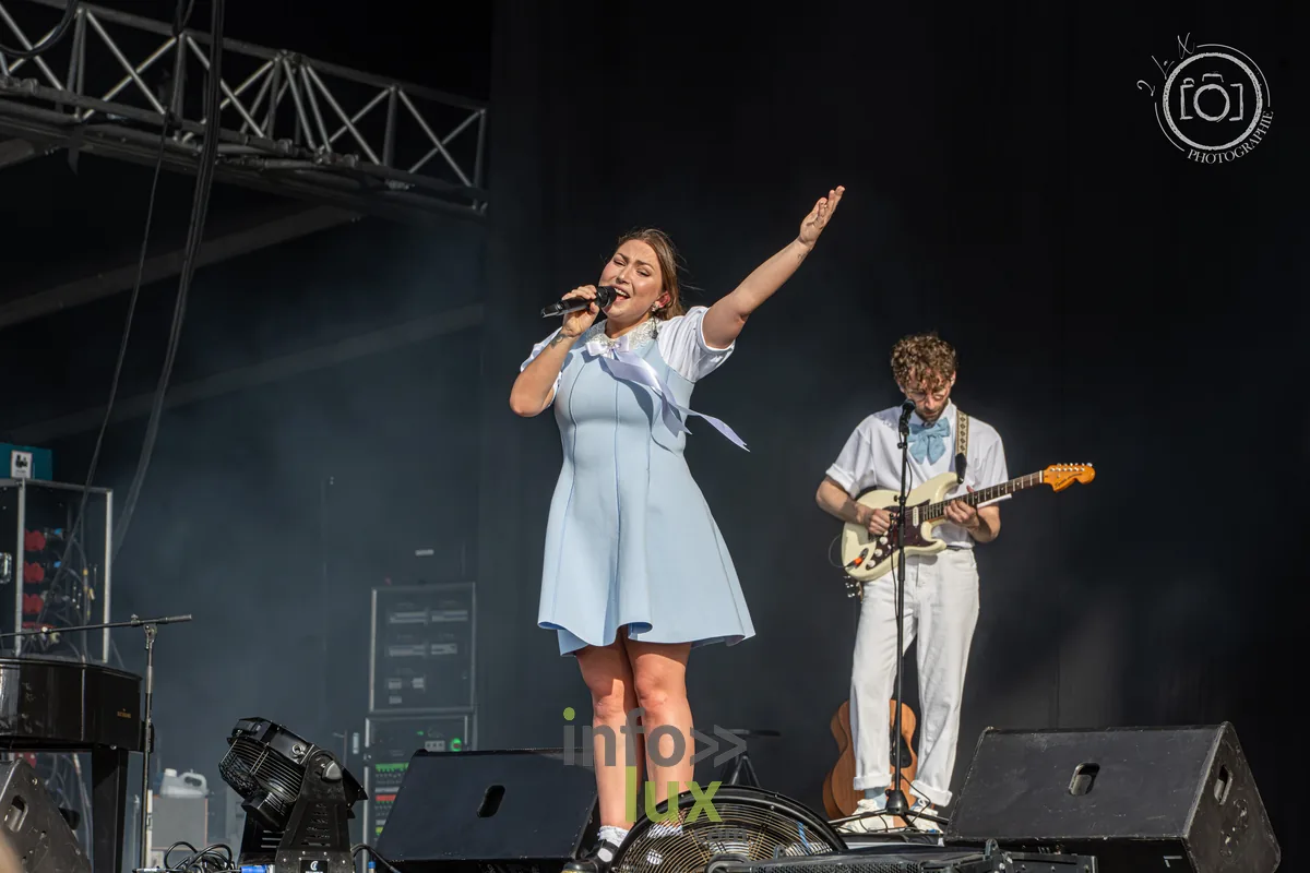 Linh en concert au Baudet'stival 2026 de Bertrix