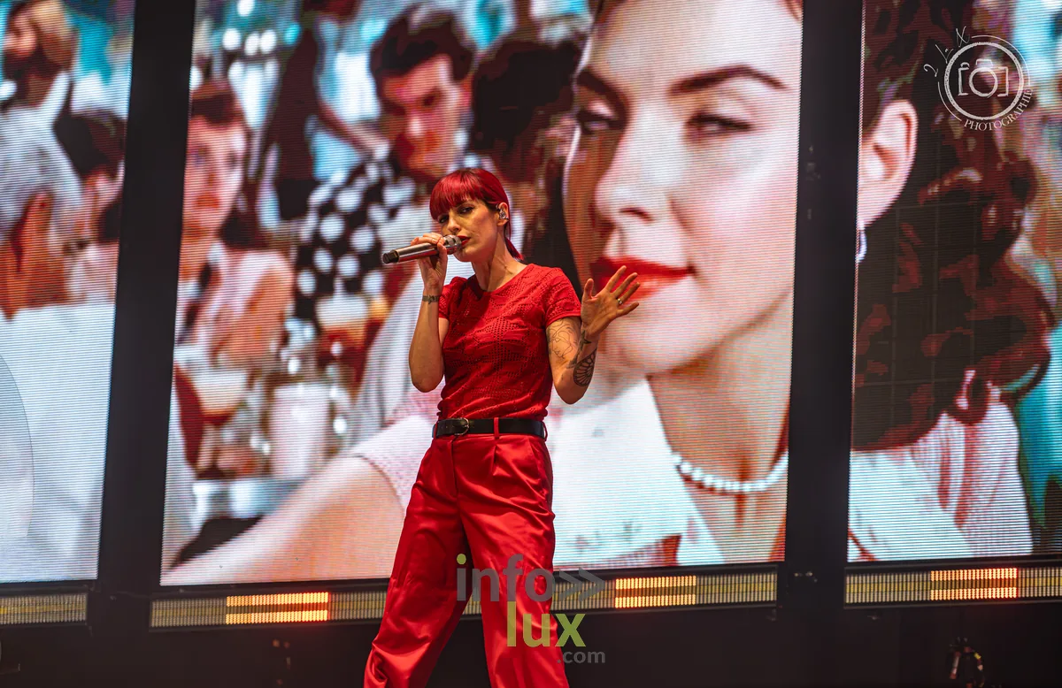 Superbus en concert au Baudet'stival 2026 de Bertrix